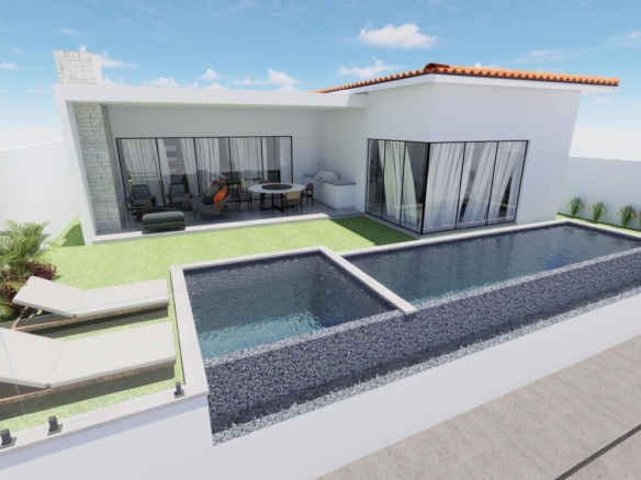 Chileno Bay Copala When you enter this spacious single level floorplan you will find that it is inviting and comfortable. This home with 3 full Bedrooms and 4 Bathrooms comes with a 4th Flex Room for entertainment or 4th bedroom, homes to be built to the highest quality and will be ready to move in 9 months from deposit, finishes will include beautiful granite, marble and travertine finishes. This home includes pool Our standard appliances are GE Cafe. These single level homes were well thought out and meticulously designed with every needed feature to make them not only desirable but functional. All residences are ready to enjoy the amenities that Quivira has to offer from Golf to the amazing Beach Club and Gym. floorplan is of actual home for sale, – lot 51 The Heights at Cielo Marbella, Pacific, BS